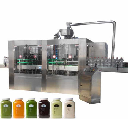 آلة تعبئة المشروبات الغازية الأوتوماتيكية / آلة تعبئة السوائل لزجاجة PET المزود