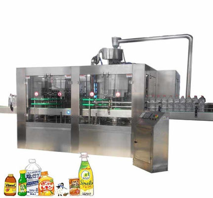 آلة تعبئة المشروبات الغازية الأوتوماتيكية / آلة تعبئة السوائل لزجاجة PET المزود
